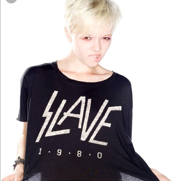 Zoe Karssen Tops - Zoe Karssen slave shirt 1980 super soft tee